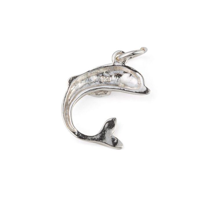 Dolphin Pendant - 925 Sterling Silver - Image 2