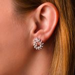 Olive Leaf earrings - 925 Sterling Silver - Image 2