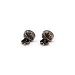 Byzantine Stud Earrings with Pacific Opal Crystal Stone - Image 4
