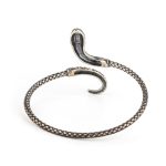 Βραχιόλι Φίδι Cuff - Ασήμι 925 - Image 4
