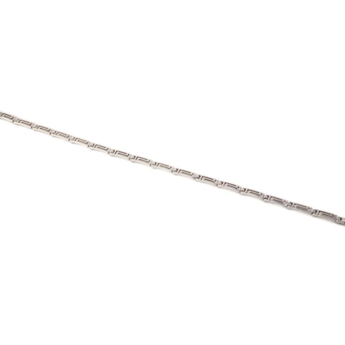 Meander Link Bracelet – 925 Sterling Silver - Image 2