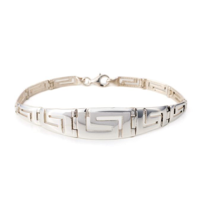 Meander Link Bracelet – 925 Sterling Silver - Image 6