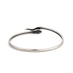 Snake Wavy Tail Bracelet - 925 Sterling Silver - Image 3