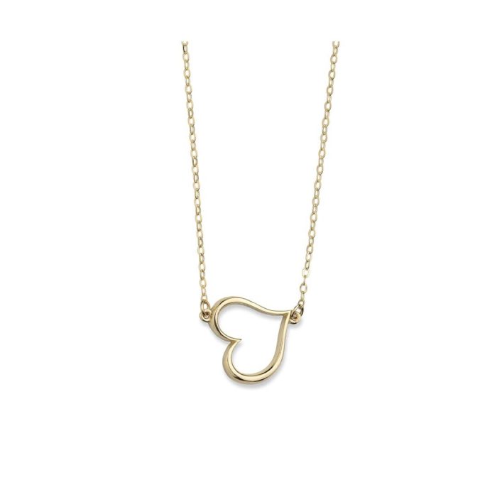 Heart Necklace - 14k Gold