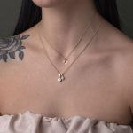 Round Evil Eye Pendant - 14K Gold - Image 2