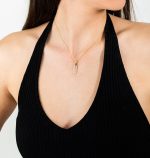 14k Gold Meandros Pendant - Image 2