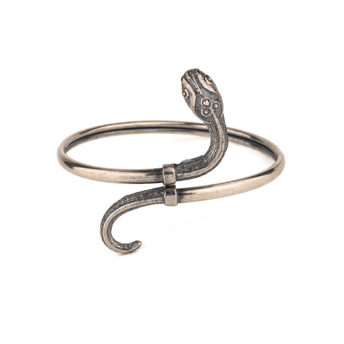Βραχιόλι Cuff Φίδι - Ασήμι 925 - Image 1