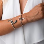 Βραχιόλι Cuff Φίδι - Ασήμι 925 - Image 2