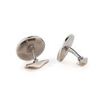 Helios Sun Coin Cufflinks – 925 Sterling Silver - Image 2