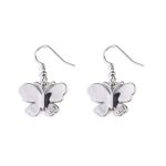 Butterfly Opal Earrings - 925 Sterling Silver - Image 2