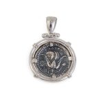 Helios Sun Pendant – Sterling Silver - Image 3
