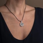 Helios Sun Pendant – Sterling Silver - Image 2