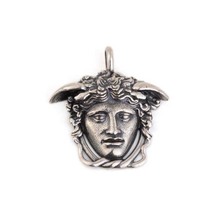 Medusa Pendant - Sterling Silver - Image 1