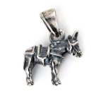 Donkey pendant - 925 Sterling Silver - Image 2