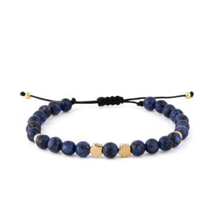 Star Bracelet with Lapis Lazuli – 925 Sterling Silver and Gold Plated