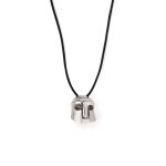 Leonidas Helmet Necklace – Gold Plated 925 Sterling Silver - Image 3