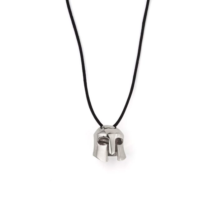 Leonidas Helmet Necklace – Gold Plated 925 Sterling Silver - Image 3