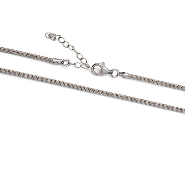925 Sterling Silver Chain Necklace in Length 45cm - Image 1