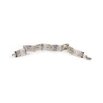Greek Key Link Bracelet – 925 Sterling Silver - Image 7