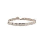 Greek Key Link Bracelet – 925 Sterling Silver - Image 11