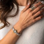Goddess Athena Coin Ring - 14K Gold and 925 Sterling Silver - Image 4