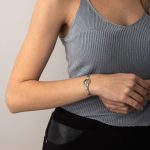 Βραχιόλι με Μαίανδρο και Θεά Αθηνά - Ασήμι 925 και Χρυσό 14Κ - Image 4