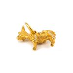 14k Gold Donkey Charm - Image 4