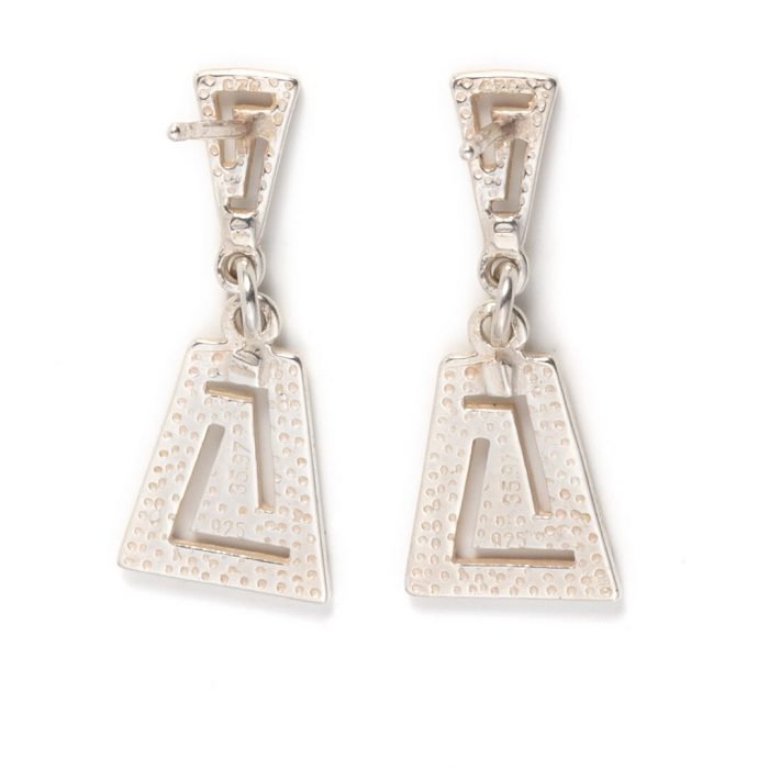 Meander Dangle Earrings - Image 2