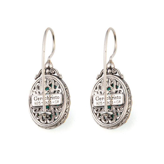 Gerochristo - Amazonite Earrings in Sterling Silver - Image 2