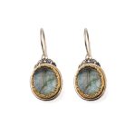 Gerochristo - Labradorite Earrings in Sterling Silver
