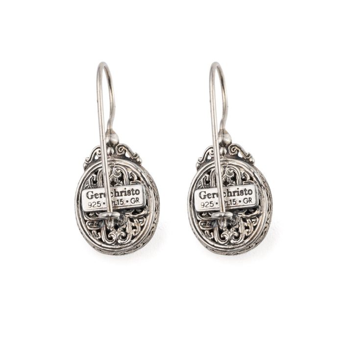 Gerochristo - Labradorite Earrings in Sterling Silver - Image 2