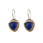 Gerochristo - Lapis Lazuli Earrings in Sterling Silver