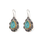Gerochristo - Penelope earrings with Amazonite
