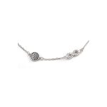 Sterling Silver Evil Eye Infinity Bracelet with Zircon - Image 2