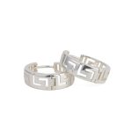 Greca Earrings - 925 Sterling Silver