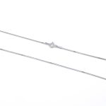 14k White Gold Snake Chain