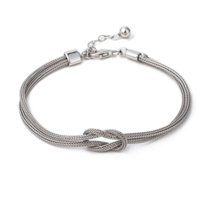 Hercules Knot Chain Bracelet - 925 Sterling Silver - Image 1
