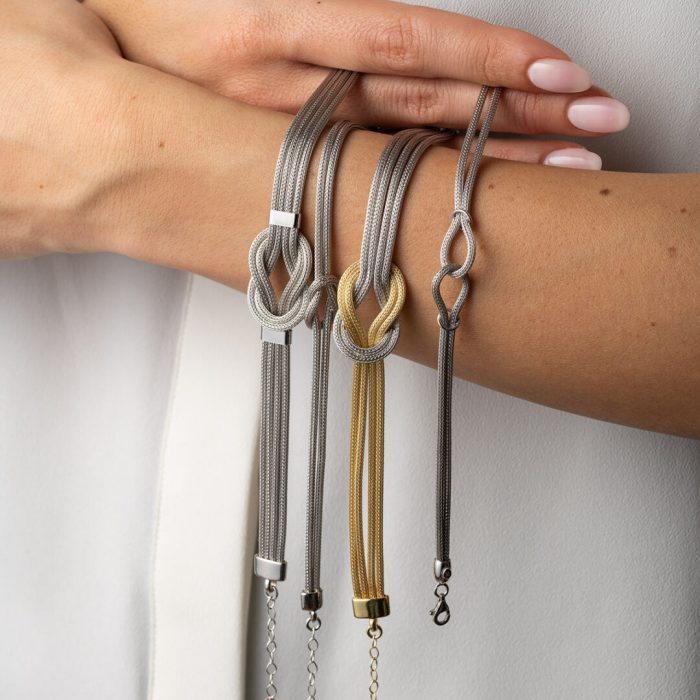 Hercules Knot Chain Bracelet - 925 Sterling Silver - Image 2