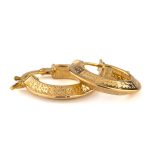 Greka Hoop Earrings – 925 Sterling Silver and Gold Plated - Image 4