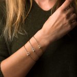 Μίνιμαλ Βραχιόλι Bangle με Κύκλο - Ασήμι 925 - Image 2