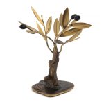 Κλαδί Ελιάς 14x11cm - Μπρούντζος