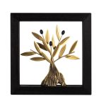 Bronze Olive Tree – Wood Handmade Artwork - Image 3