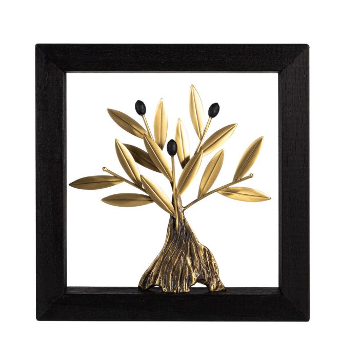 Bronze Olive Tree – Wood Handmade Artwork - Image 3