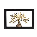 Bronze Olive Tree – Wood Handmade Artwork - Image 2