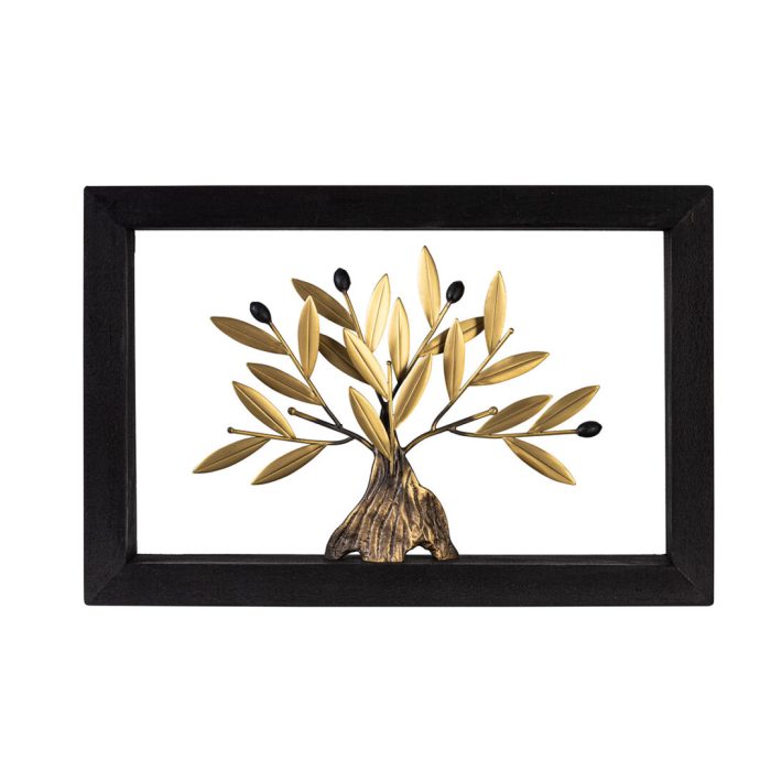 Bronze Olive Tree – Wood Handmade Artwork - Image 2