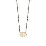 Aqua Marine and Topaz Necklace - 18K Gold and 925 Sterling Silver - Image 4