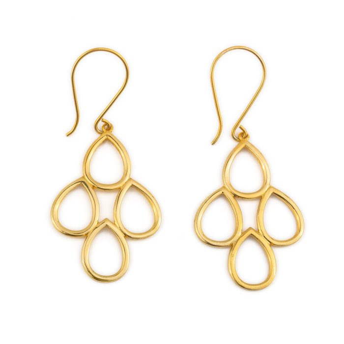Circle of Life Dangle Earrings in Sterling Silver - Image 5