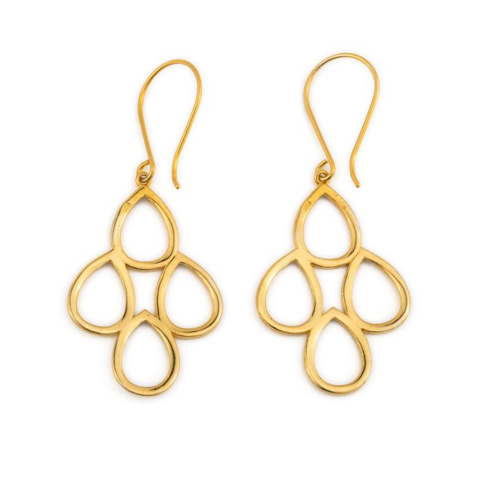 Circle of Life Dangle Earrings in Sterling Silver - Image 6
