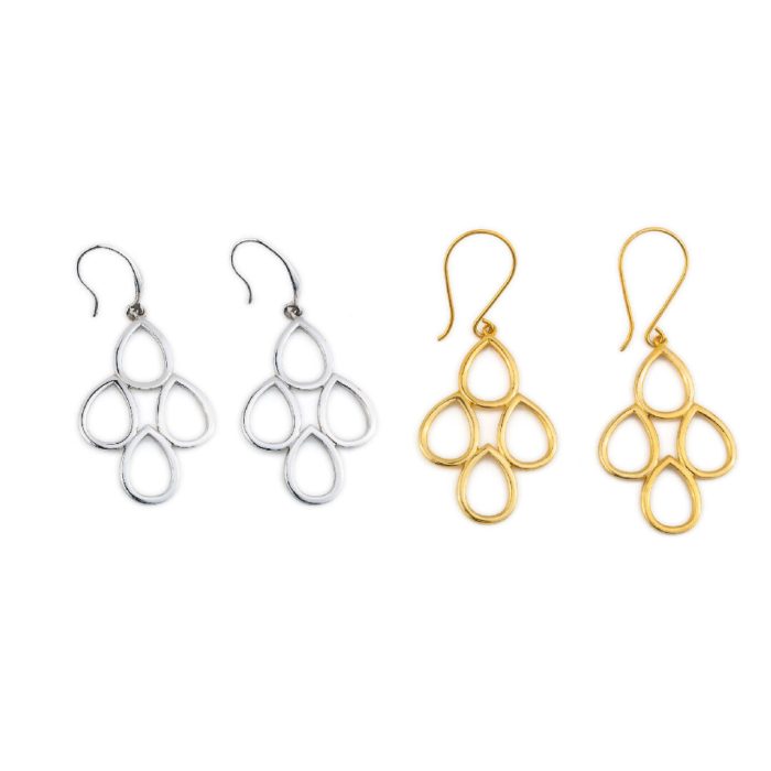 Circle of Life Dangle Earrings in Sterling Silver - Image 4