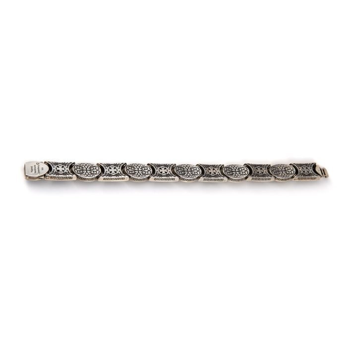 Βυζαντινό Βραχιόλι με Πέτρες Ασήμι 925 - Yianni Jewelry - Image 6